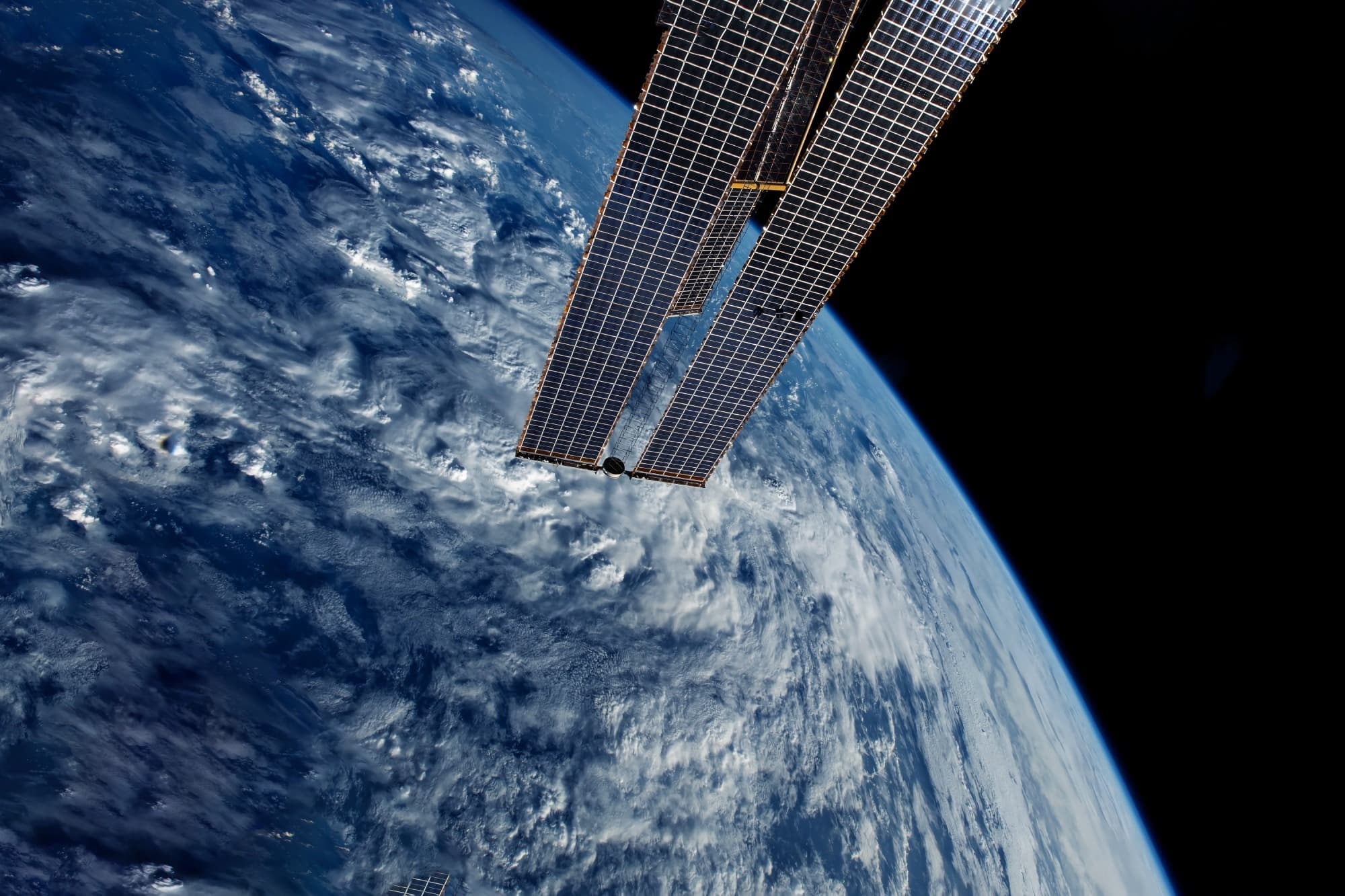 Satellite solar-wing system